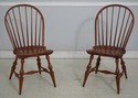 L75301: Set of 4 Bow Back Windsor Dining Room Chai