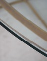 75306: LABARGE Modern Regency Brass & Glass Coffee