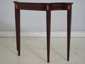L75295: Federal Style Inlaid Mahogany Console Tabl