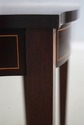 L75295: Federal Style Inlaid Mahogany Console Tabl