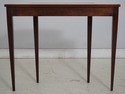 L75295: Federal Style Inlaid Mahogany Console Tabl