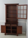 L75305: Hand Crafted 2 Piece Cherry Step Back Cupb