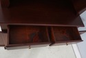 L75305: Hand Crafted 2 Piece Cherry Step Back Cupb
