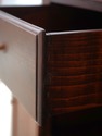 L75305: Hand Crafted 2 Piece Cherry Step Back Cupb