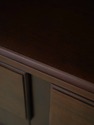 L75305: Hand Crafted 2 Piece Cherry Step Back Cupb