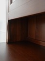 L75305: Hand Crafted 2 Piece Cherry Step Back Cupb