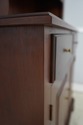 L75305: Hand Crafted 2 Piece Cherry Step Back Cupb