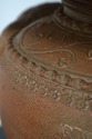 F75246: Terra Cotta Ban Chiang Style Elephant Lamp