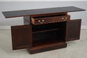 74947: STICKLEY Flip Top Mahogany Server Cabinet