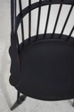 L75290: Set of 8 Windsor Style Black Finish Dining