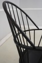 L75290: Set of 8 Windsor Style Black Finish Dining