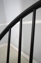 L75290: Set of 8 Windsor Style Black Finish Dining