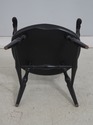 L75290: Set of 8 Windsor Style Black Finish Dining