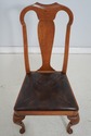 LF75232: Set of 6 BAKER Walnut George III Dining R
