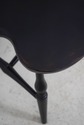 L75290: Set of 8 Windsor Style Black Finish Dining