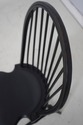 L75290: Set of 8 Windsor Style Black Finish Dining