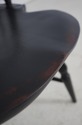 L75290: Set of 8 Windsor Style Black Finish Dining