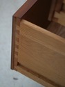 75311: Pair STICKLEY Marble Top Cherry Nightstands