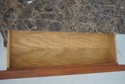 75311: Pair STICKLEY Marble Top Cherry Nightstands