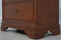 75311: Pair STICKLEY Marble Top Cherry Nightstands