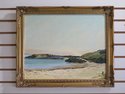 LF46490EC: Framed Oil Painting On Canvas ~ Beach C