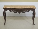 F31253EC: French Louis XV Style Faux Marble Top Co