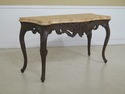 F31253EC: French Louis XV Style Faux Marble Top Co