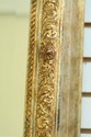 32221EC: LABARGE Beveled Glass Mirror 1 Door Gold 