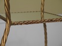 31295EC: Gold Decorated Iron Tassel Designed Mirro