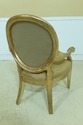 44540EC: Pair HENREDON Gold Finish Decorator Open 