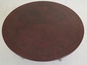 L51713EC: HENKEL HARRIS Model #5240 Round Mahogany
