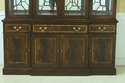 53100EC: STICKLEY 4 Door Mahogany Breakfront China