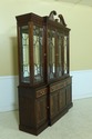 53100EC: STICKLEY 4 Door Mahogany Breakfront China