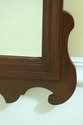 33100EC: Chippendale Style Mahogany Beveled Glass 