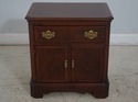 65615EC: Pair DREXEL Mahogany Nightstand Cabinets