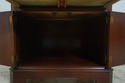 65615EC: Pair DREXEL Mahogany Nightstand Cabinets