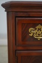 65615EC: Pair DREXEL Mahogany Nightstand Cabinets