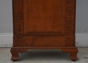 65029EC: Tiger Maple Chippendale Style Grandfather