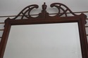 65616EC: DREXEL Chippendale Mahogany Pediment Top 