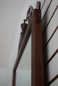 65616EC: DREXEL Chippendale Mahogany Pediment Top 