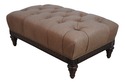 65678EC: HANCOCK & MOORE Tufted Large Ottoman Or S