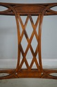 65640: Regency Style Satinwood Finish Cane Seat Ar
