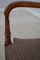 65640: Regency Style Satinwood Finish Cane Seat Ar