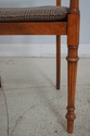 65640: Regency Style Satinwood Finish Cane Seat Ar