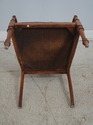 65640: Regency Style Satinwood Finish Cane Seat Ar