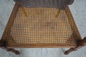 65640: Regency Style Satinwood Finish Cane Seat Ar