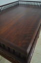 65649EC: Chippendale 18th C. Style Mahogany Tea Ta