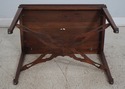 65649EC: Chippendale 18th C. Style Mahogany Tea Ta