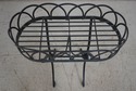 65690EC: Winterthur Wrought Iron Plant Table w. Br