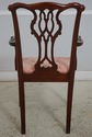 L70033: Set of 6 BAKER Chippendale Mahogany Dining